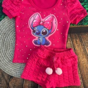 CONJUNTO  LITTLE STITCH