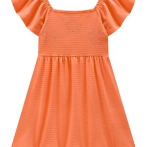 Vestido Cotton Maquinetado Marlan